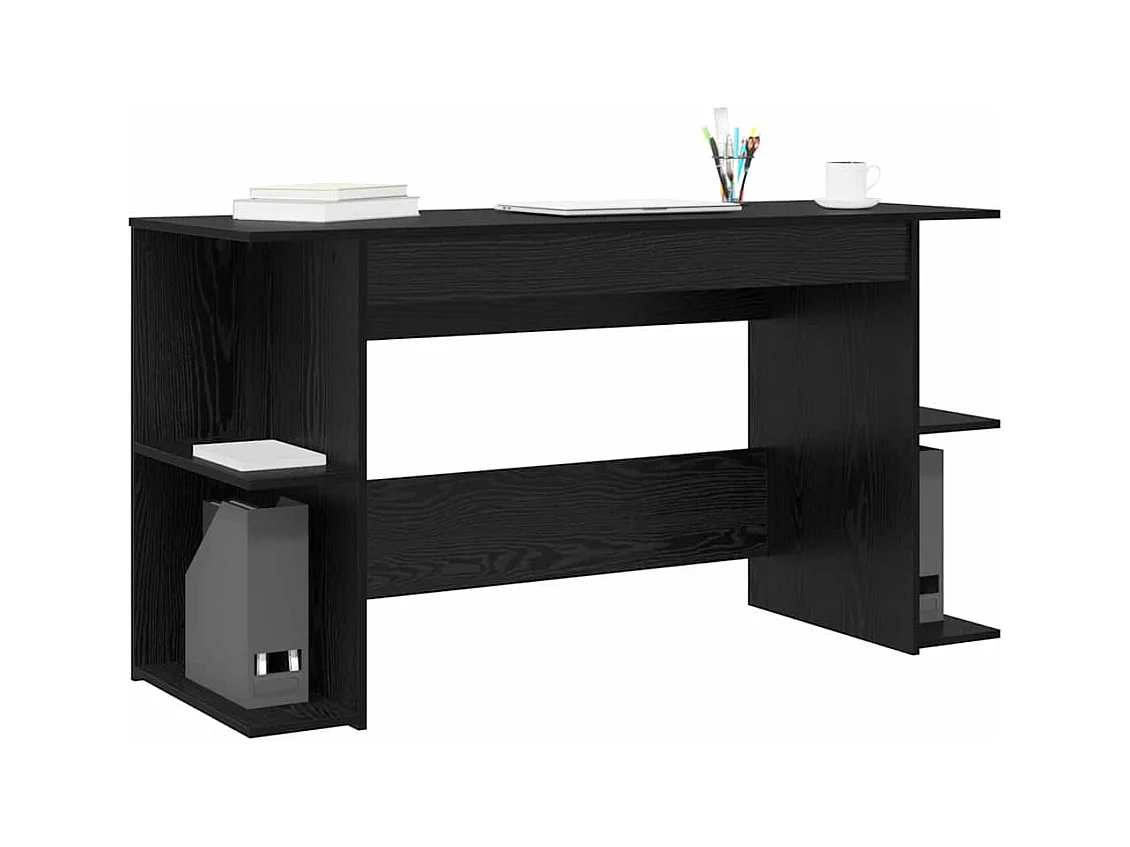 Bureau Autre Chêne noir 140 x 50 x 75 cm Bois d'ingénierie