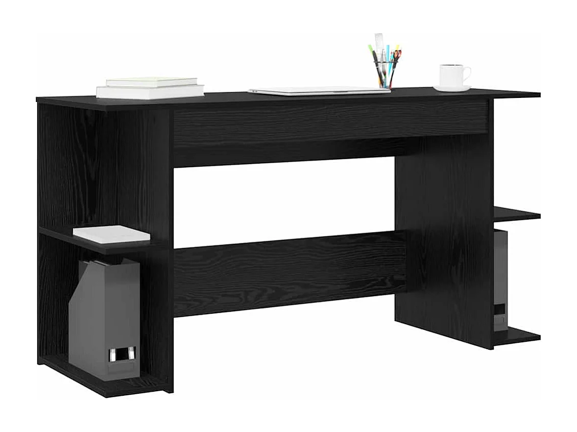 Bureau Autre Chêne noir 140 x 50 x 75 cm Bois d'ingénierie