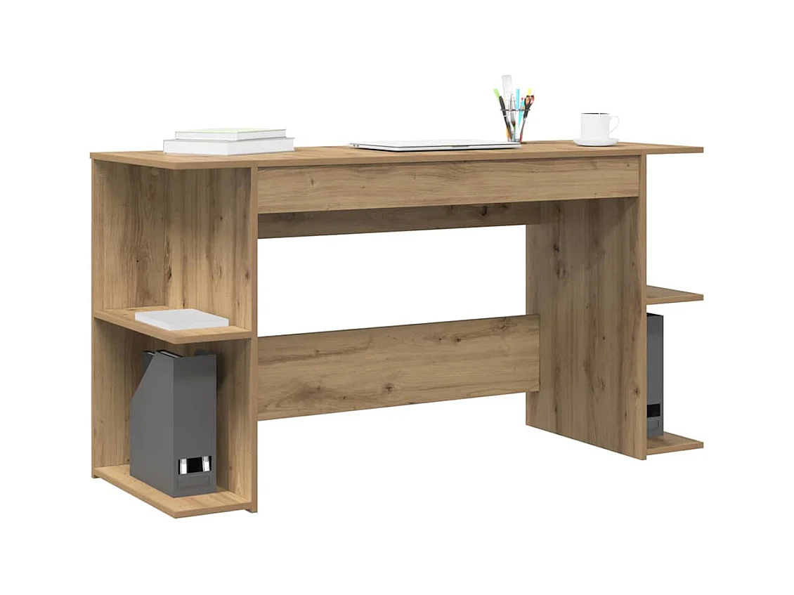 Bureau Autre chêne artisanal 140 x 50 x 75 cm Bois d'ingénierie