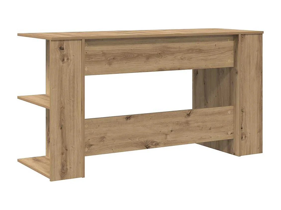 Bureau Autre chêne artisanal 140 x 50 x 75 cm Bois d'ingénierie