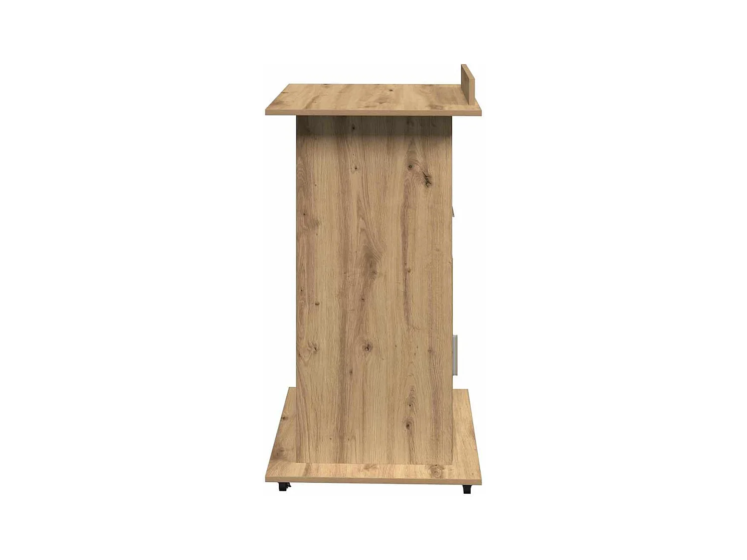Podium chêne artisanal 55 x 55 x 107 cm Bois d'ingénierie