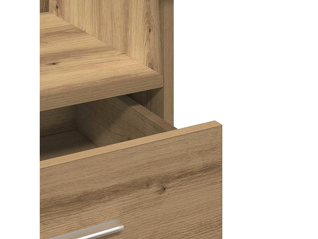 Pódio carvalho artisiano 55 x 55 x 107 cm Madeira processada