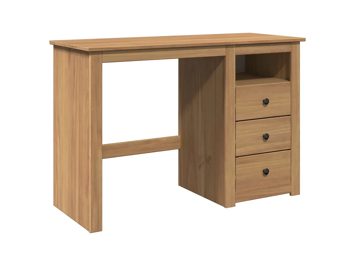 Bureau Panama 112x45x75 cm bois massif de pin