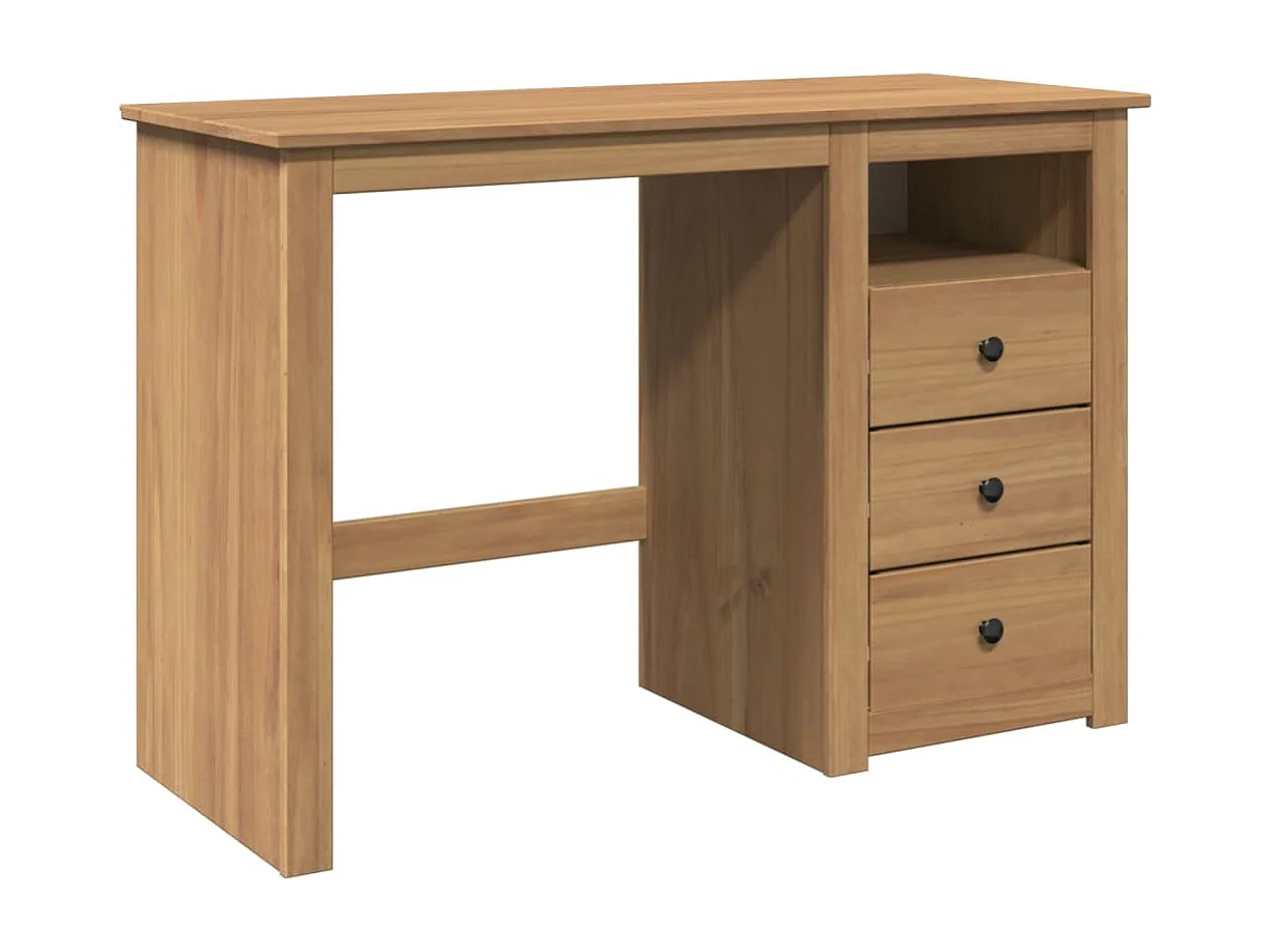 Bureau Panama 112x45x75 cm bois massif de pin