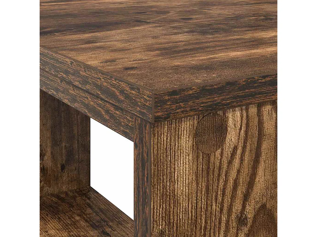 Bureau Chêne fumé 90 x 50 x 75 cm Bois d'ingénierie