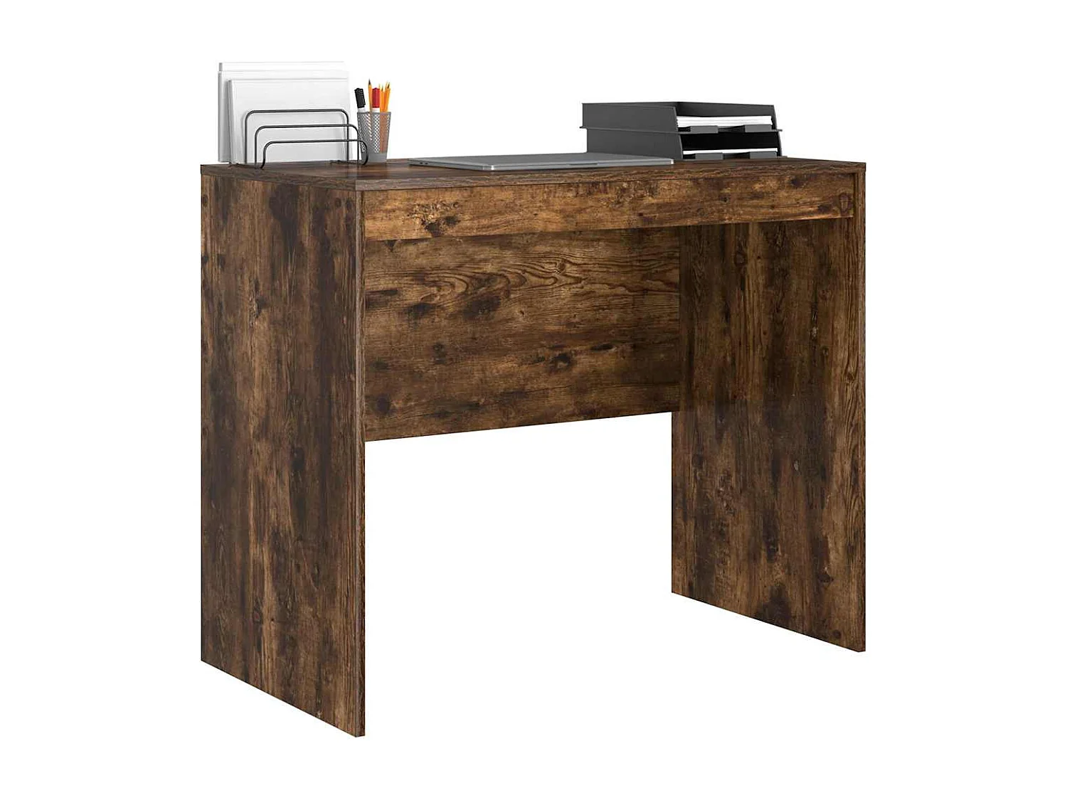 Bureau Chêne fumé 90 x 50 x 76 cm Bois d'ingénierie