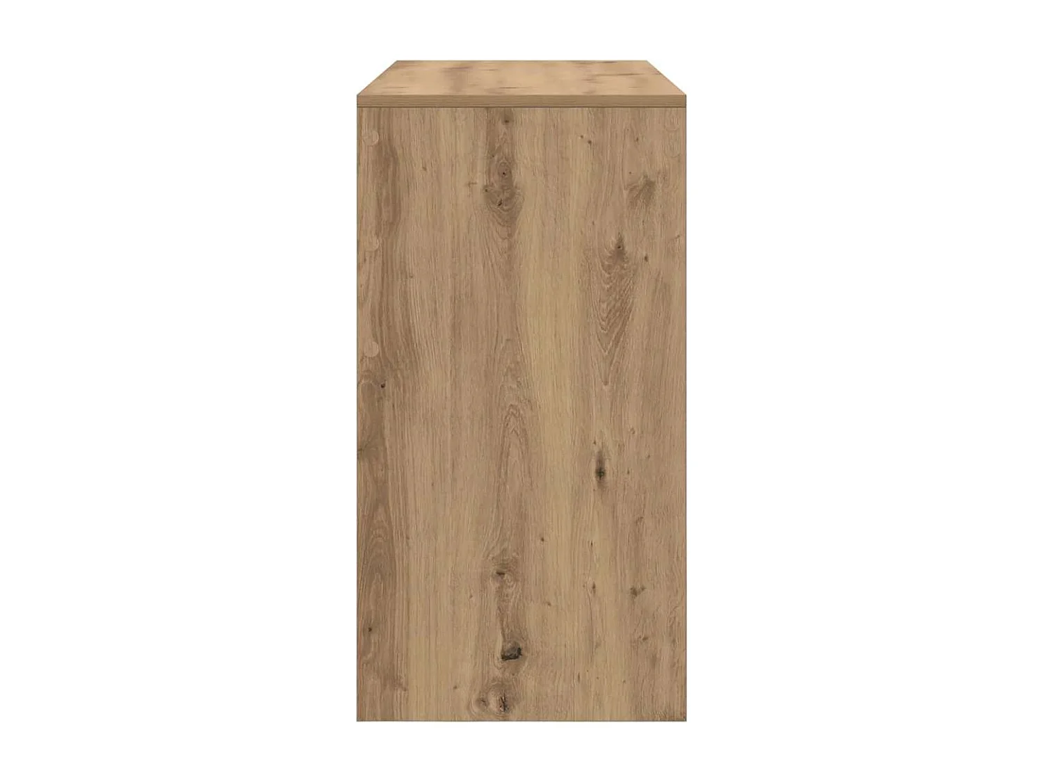 Bureau chêne artisanal 100 x 40 x 76 cm Bois d'ingénierie