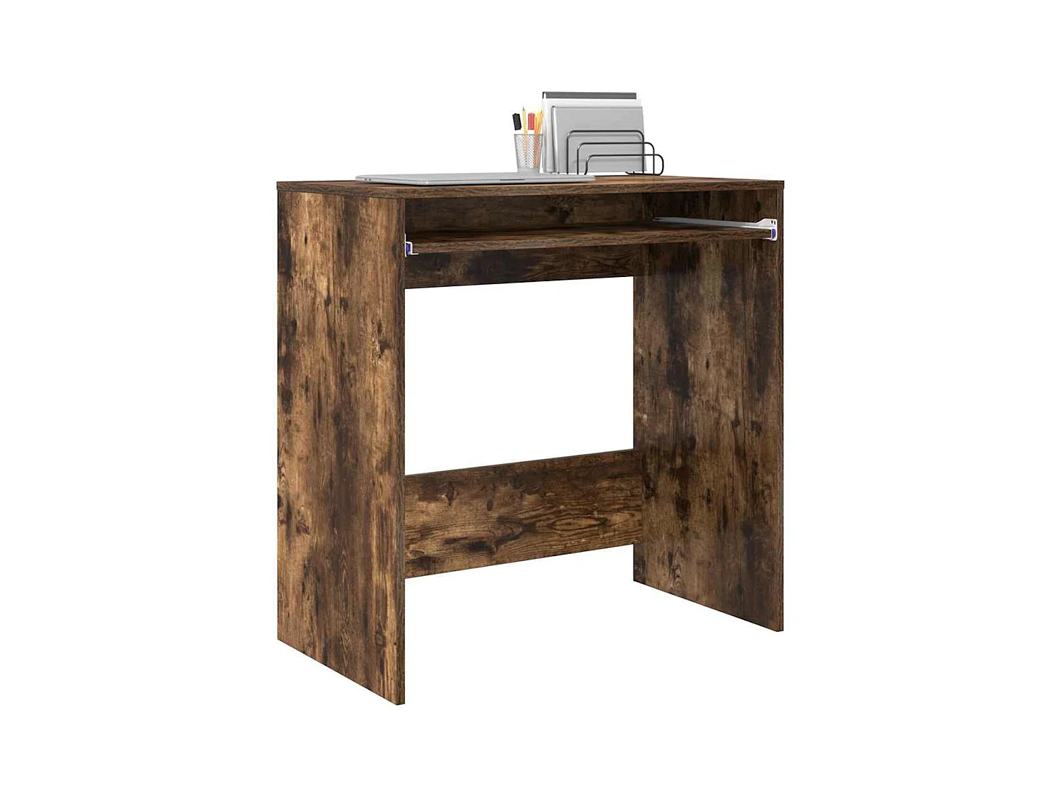 Bureau Chêne fumé 77,5 x 43 x 79 cm Bois d'ingénierie