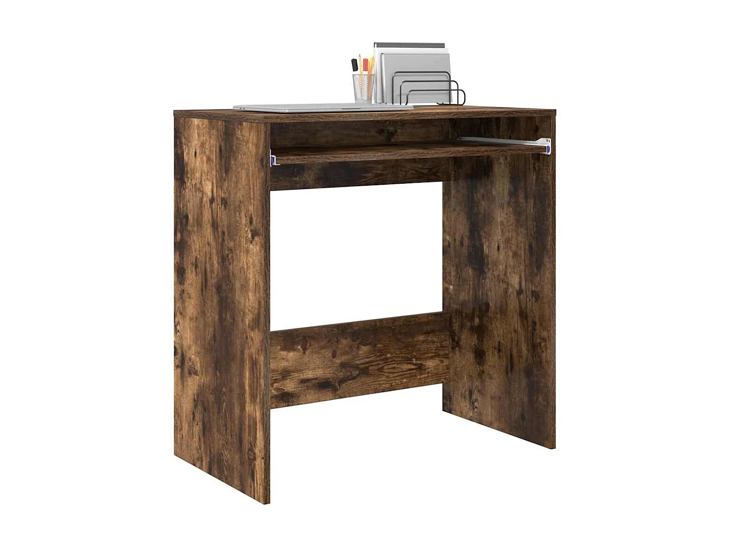 Bureau Chêne fumé 77,5 x 43 x 79 cm Bois d'ingénierie