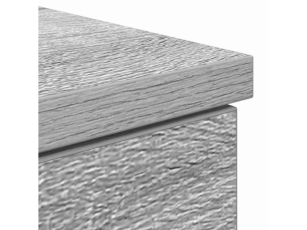 Escritorio Gris sonoma 140 x 49 x 76 cm Madera contrachapada