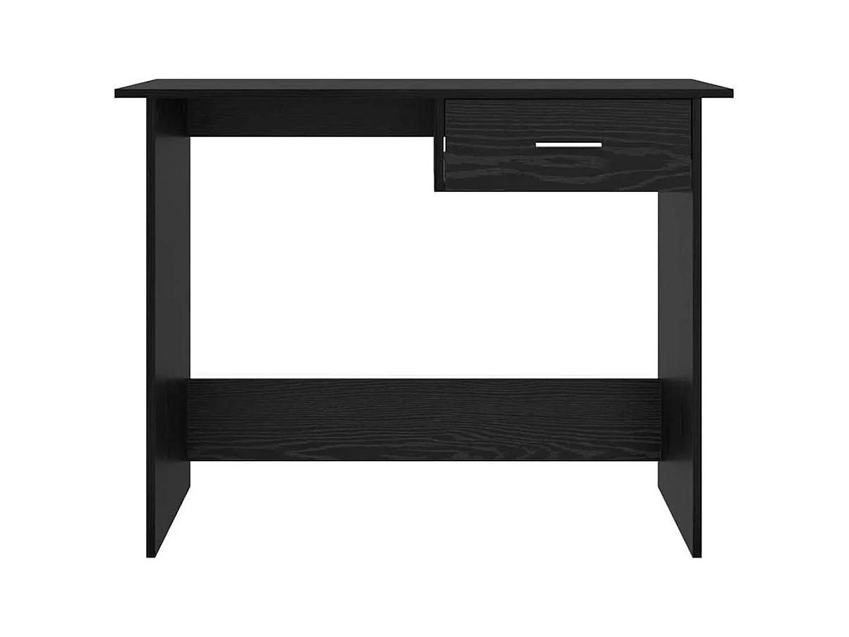Bureau Chêne noir 100 x 50 x 76 cm Bois d'ingénierie
