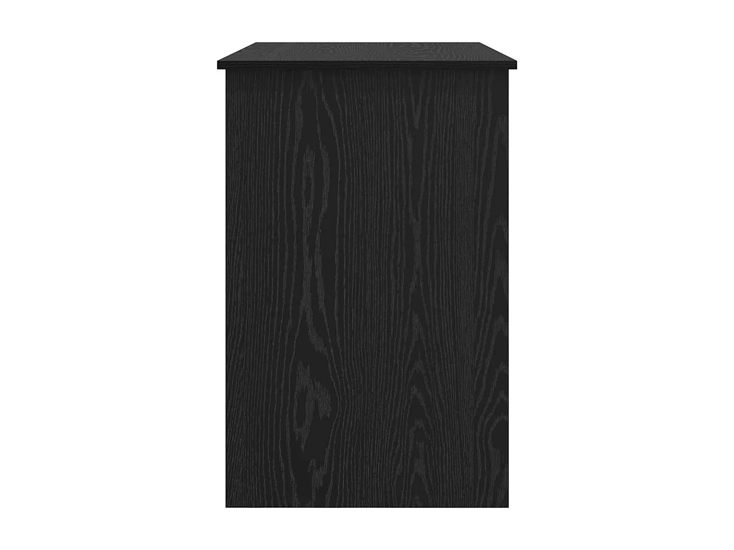 Escritorio Roble negro 100 x 50 x 76 cm Madera contrachapada