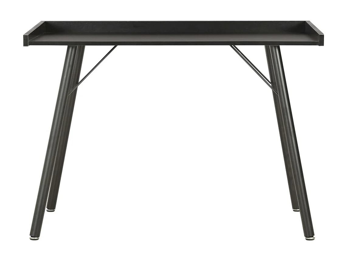 Bureau Noir 90x50x79 cm