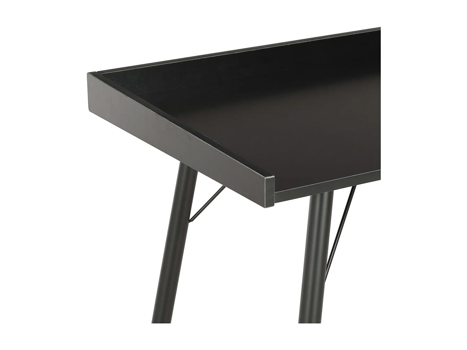 Bureau Noir 90x50x79 cm