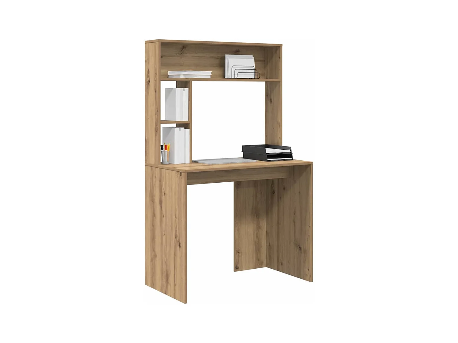 Bureau chêne artisanal 91 x 50 x 149 cm Bois d'ingénierie