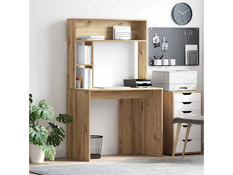 Bureau chêne artisanal 91 x 50 x 149 cm Bois d'ingénierie