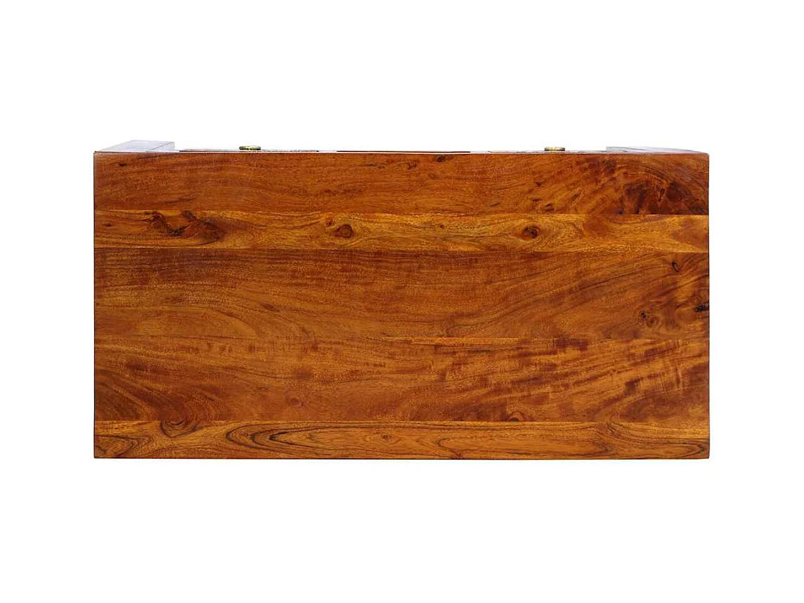 Bureau avec tiroir Marron 100 x 50 x 75 cm Bois d'acacia massif