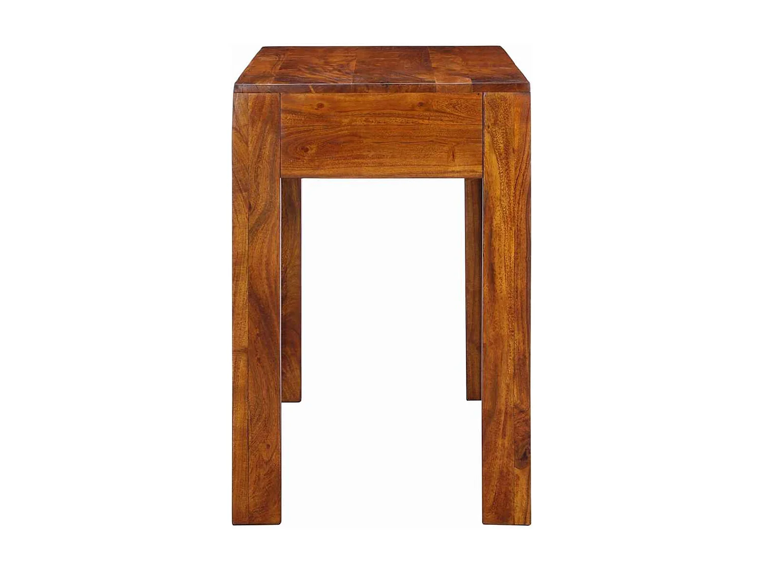 Bureau avec tiroir Marron 100 x 50 x 75 cm Bois d'acacia massif