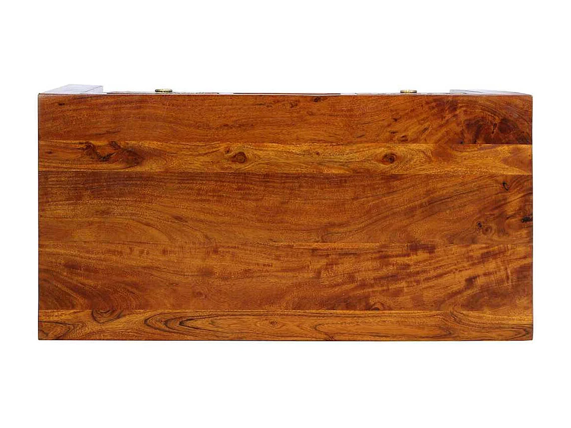 Bureau avec tiroir Marron 100 x 50 x 75 cm Bois d'acacia massif