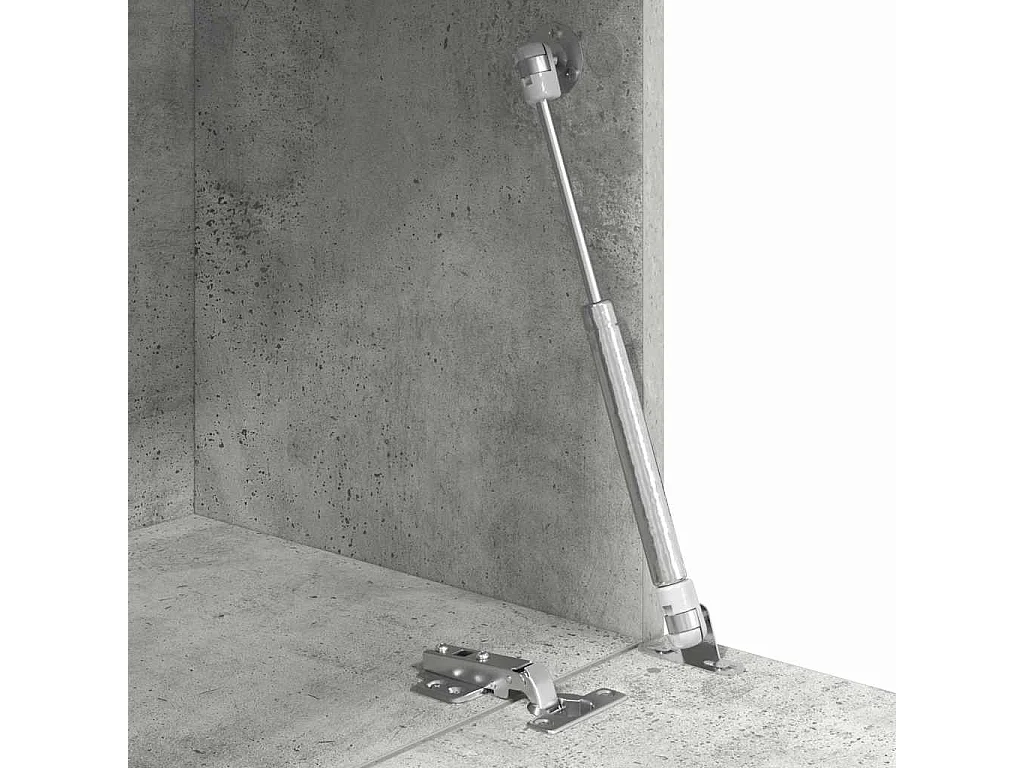 Bureau avec porte Gris 71,5 x 31,5 x 106,5 cm Bois d'ingénierie