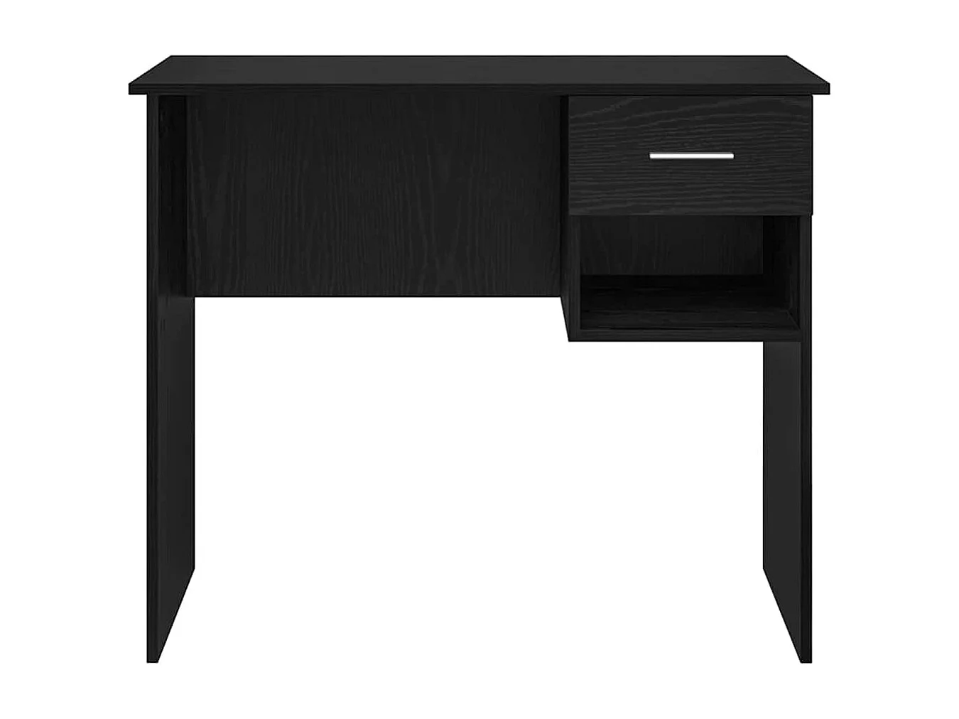 Bureau Chêne noir 90 x 49.5 x 75 cm Bois d'ingénierie