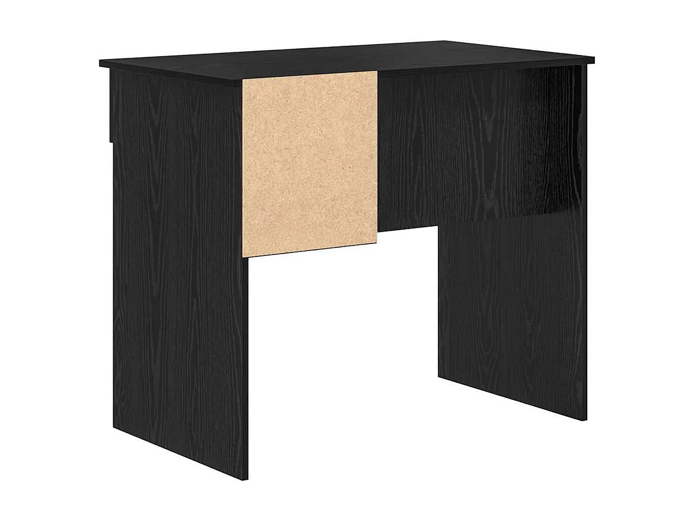 Bureau Chêne noir 90 x 49.5 x 75 cm Bois d'ingénierie
