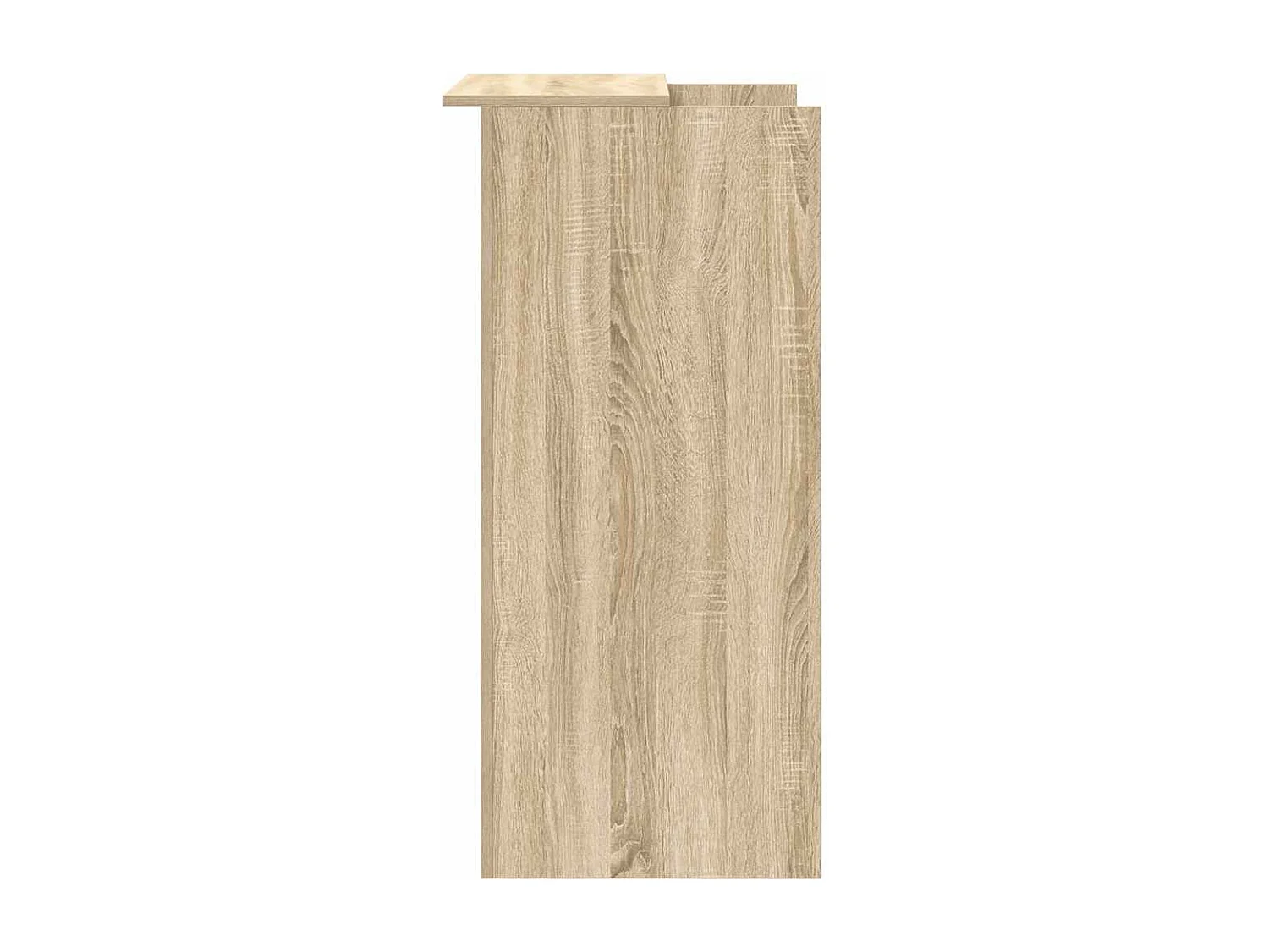 Bureau réception chêne sonoma 55x50x103,5 cm bois d'ingénierie