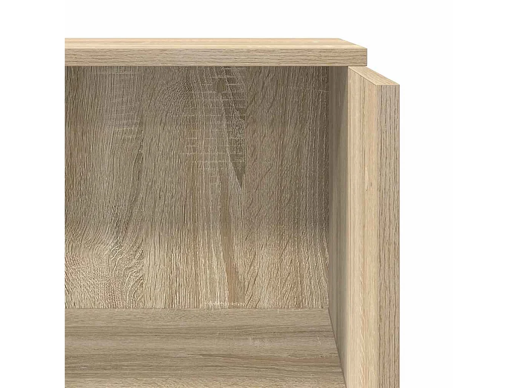 Bureau réception chêne sonoma 55x50x103,5 cm bois d'ingénierie