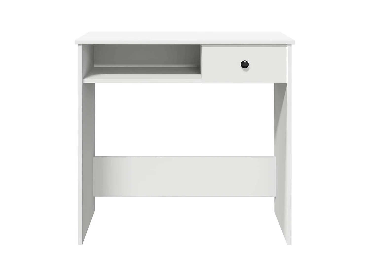 Bureau Blanc 80x40x75 cm Bois d'ingénierie