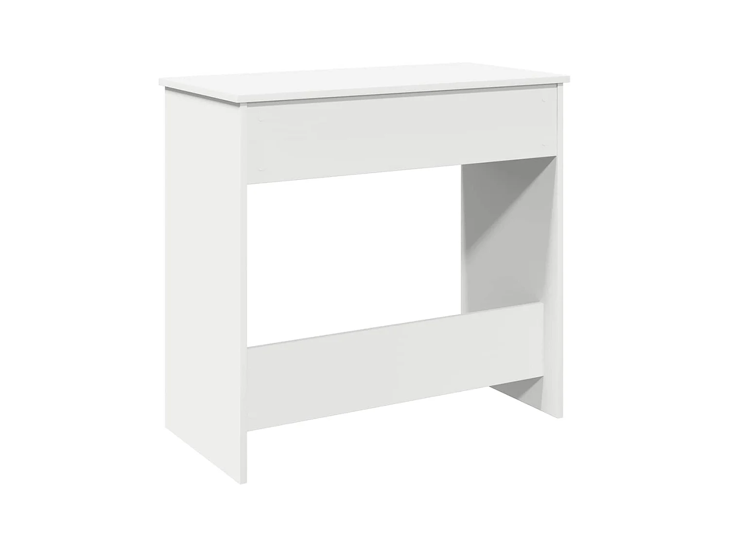 Bureau Blanc 80x40x75 cm Bois d'ingénierie