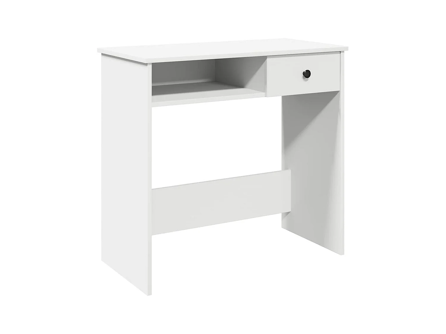 Bureau Blanc 80x40x75 cm Bois d'ingénierie