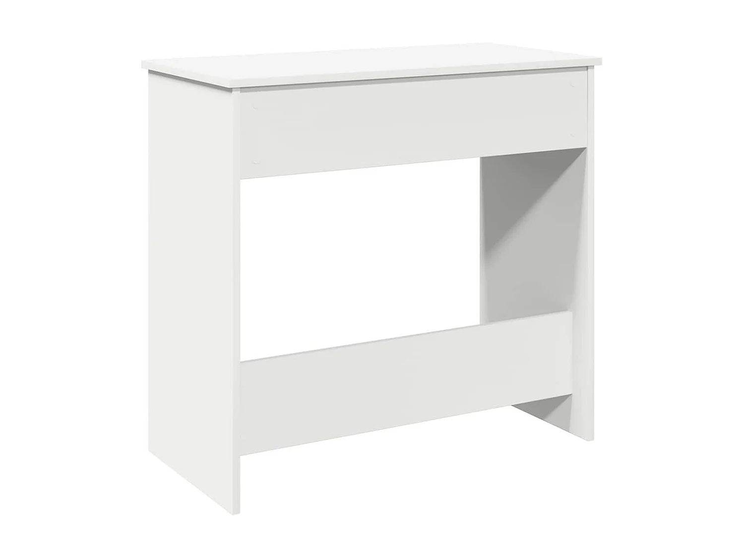 Bureau Blanc 80x40x75 cm Bois d'ingénierie