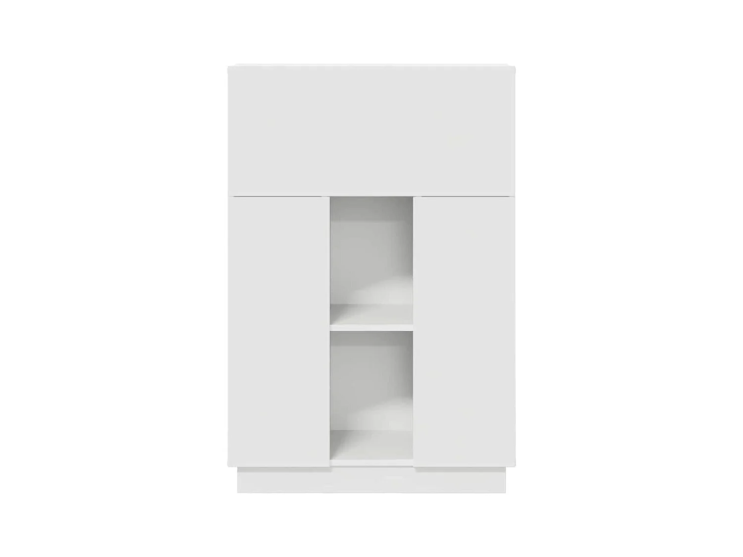 Bureau Blanc 71,5 x 31,5 x 106,5 cm Bois d'ingénierie