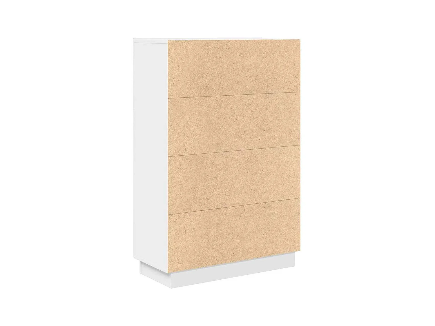 Bureau Blanc 71,5 x 31,5 x 106,5 cm Bois d'ingénierie