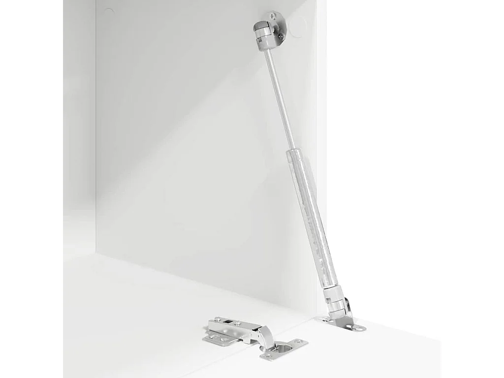 Bureau Blanc 71,5 x 31,5 x 106,5 cm Bois d'ingénierie