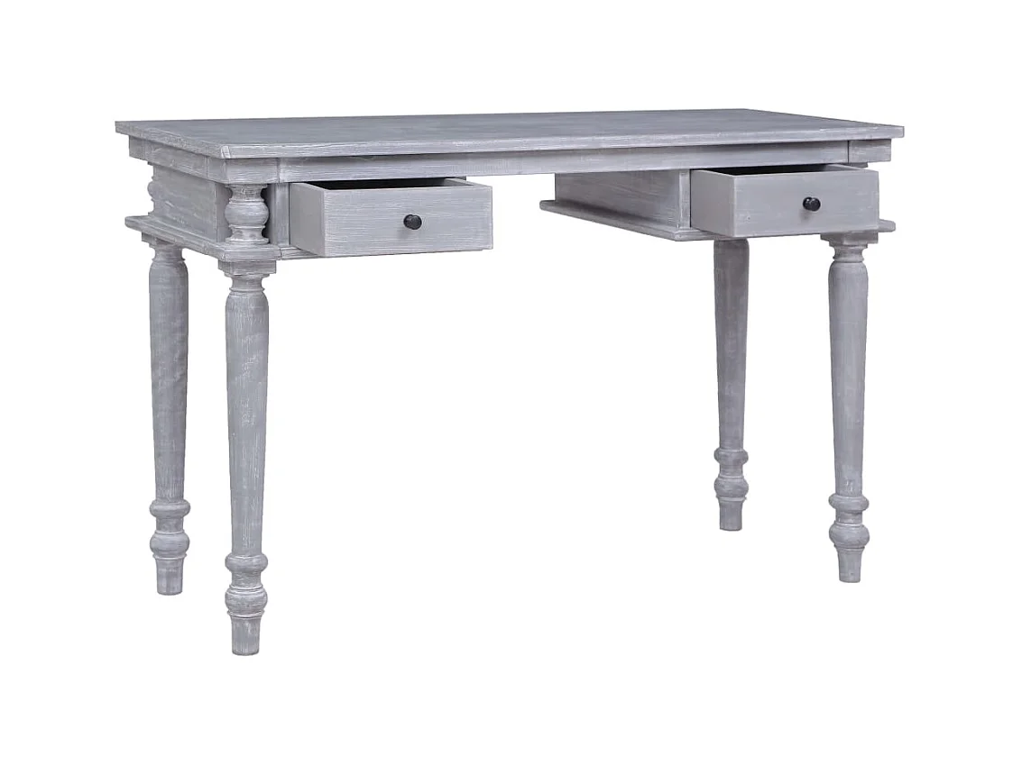 Bureau 115x50x78 cm Bois d'acajou massif