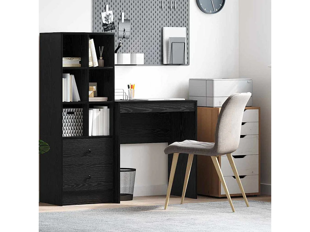 Bureau Chêne noir 70 x 40 x 76 cm Bois d'ingénierie