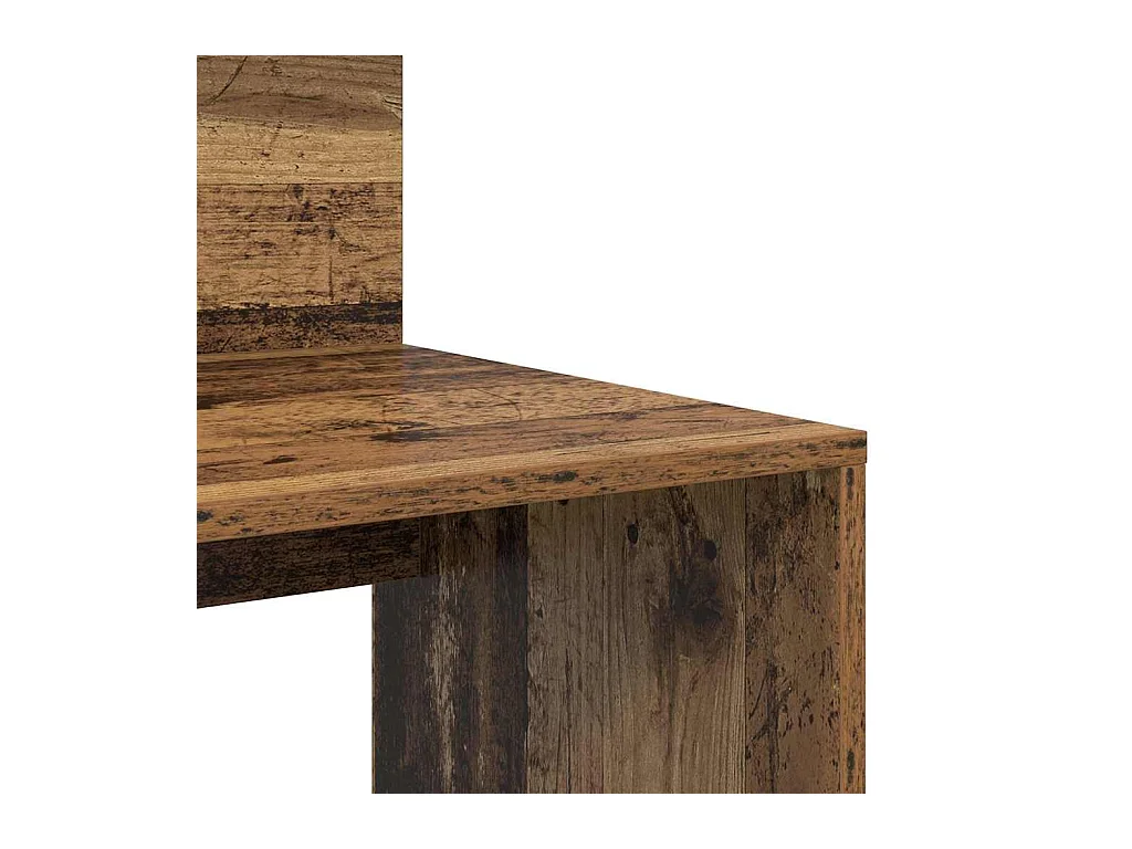 Bureau avec rangement Bois Ancien 90 x 48 x 101,5 cm