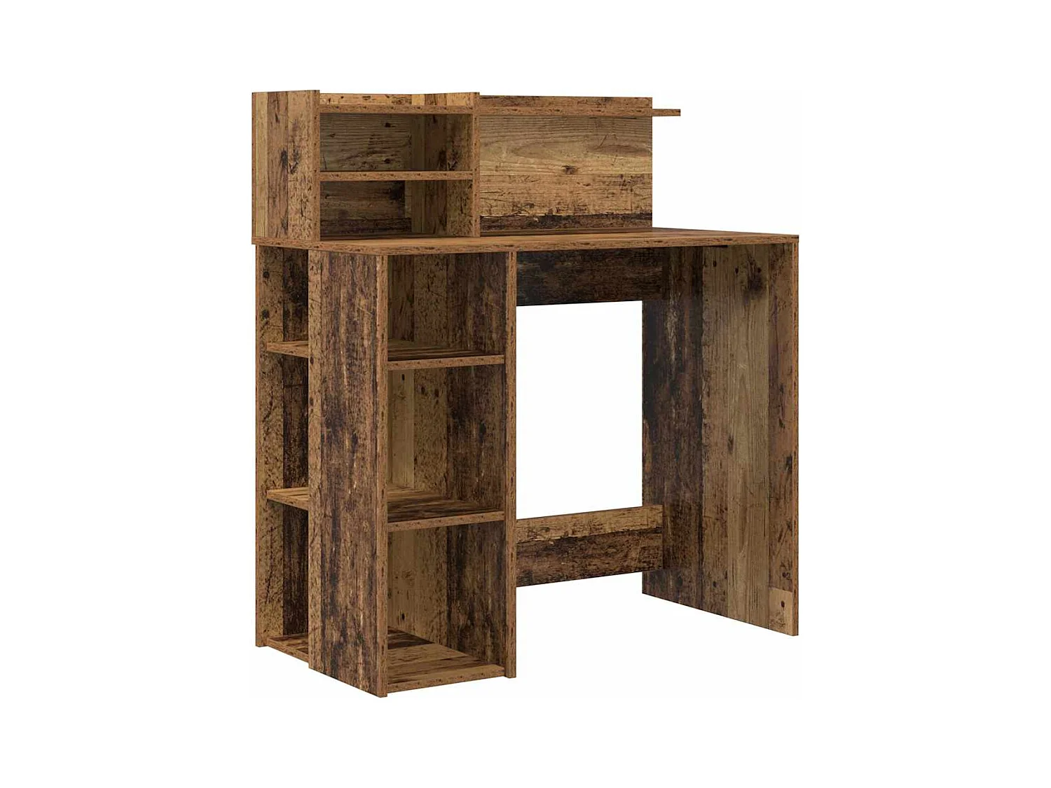 Escritorio con Almacenamiento Madera Vieja 90 x 48 x 101.5 cm