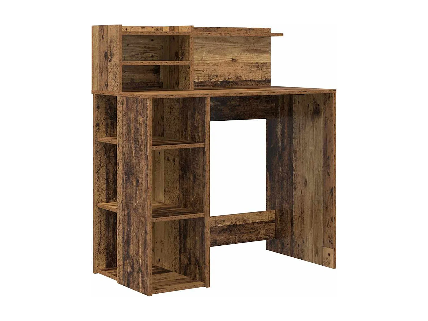 Bureau avec rangement Bois Ancien 90 x 48 x 101,5 cm