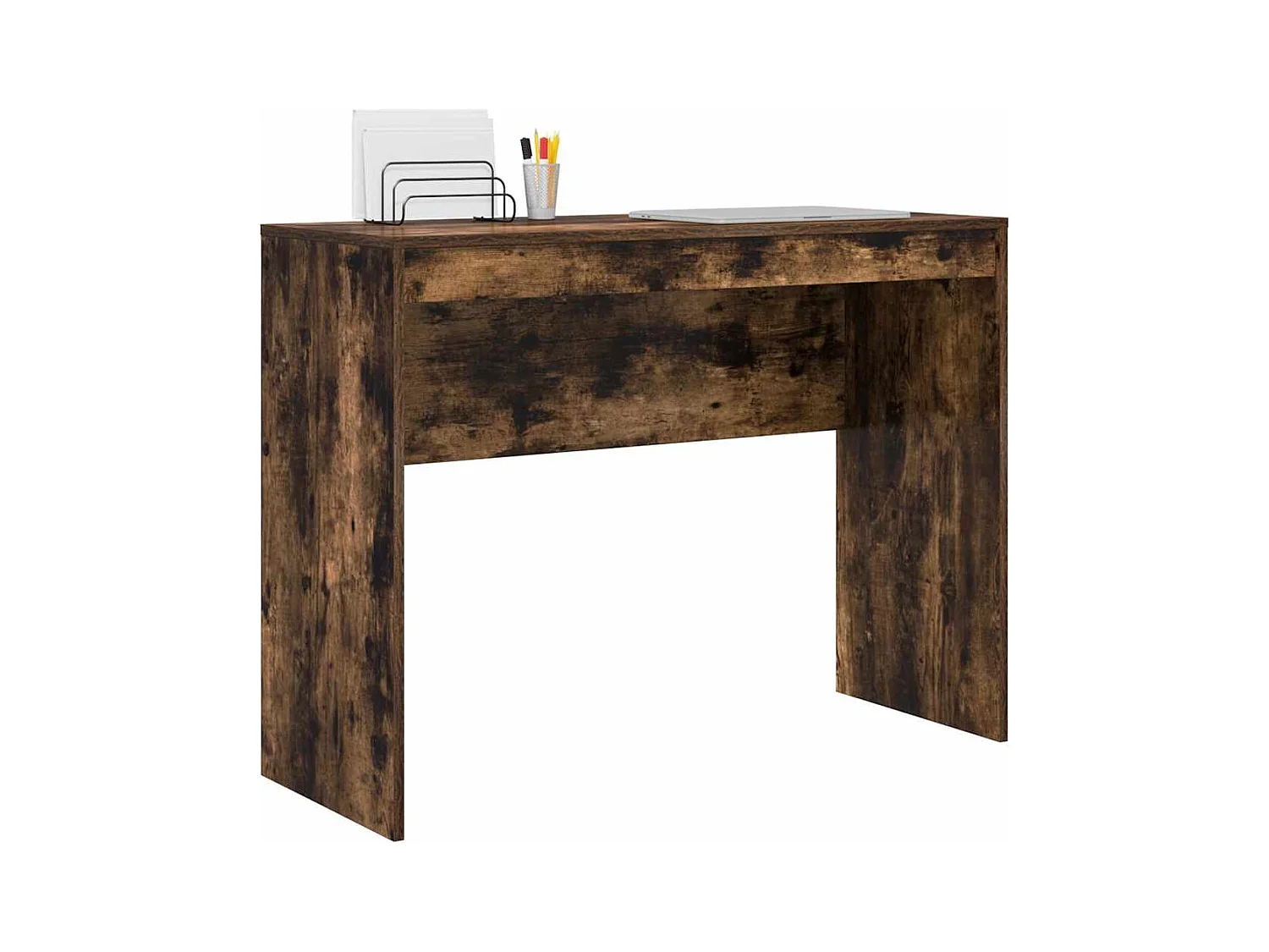 Bureau Autre Chêne fumé 100 x 40 x 76 cm Bois d'ingénierie