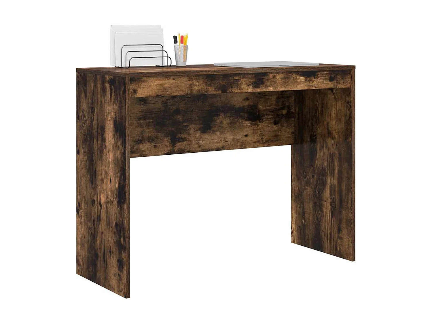 Bureau Autre Chêne fumé 100 x 40 x 76 cm Bois d'ingénierie