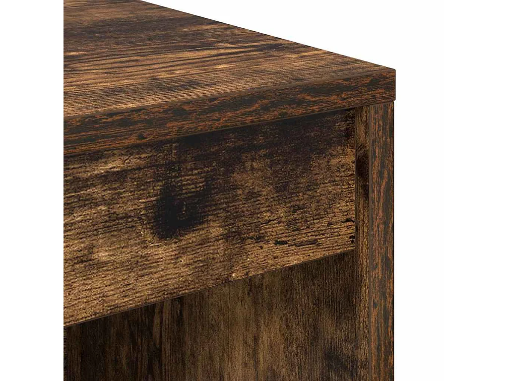 Bureau Autre Chêne fumé 100 x 40 x 76 cm Bois d'ingénierie