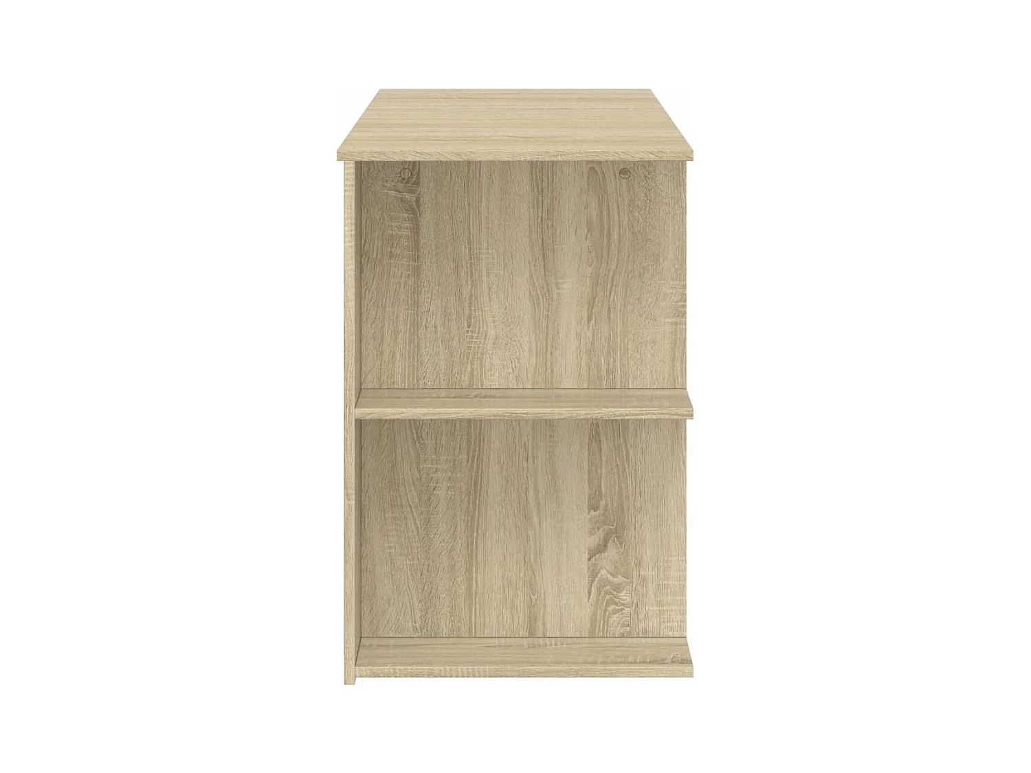 Bureau chêne sonoma 140x50x75 cm bois d'ingénierie