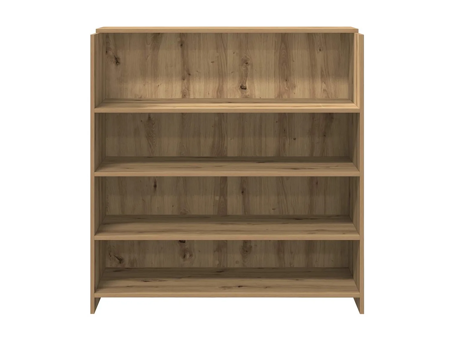 Bureau réception chêne artisanal 100x50x103,5cm bois ingénierie