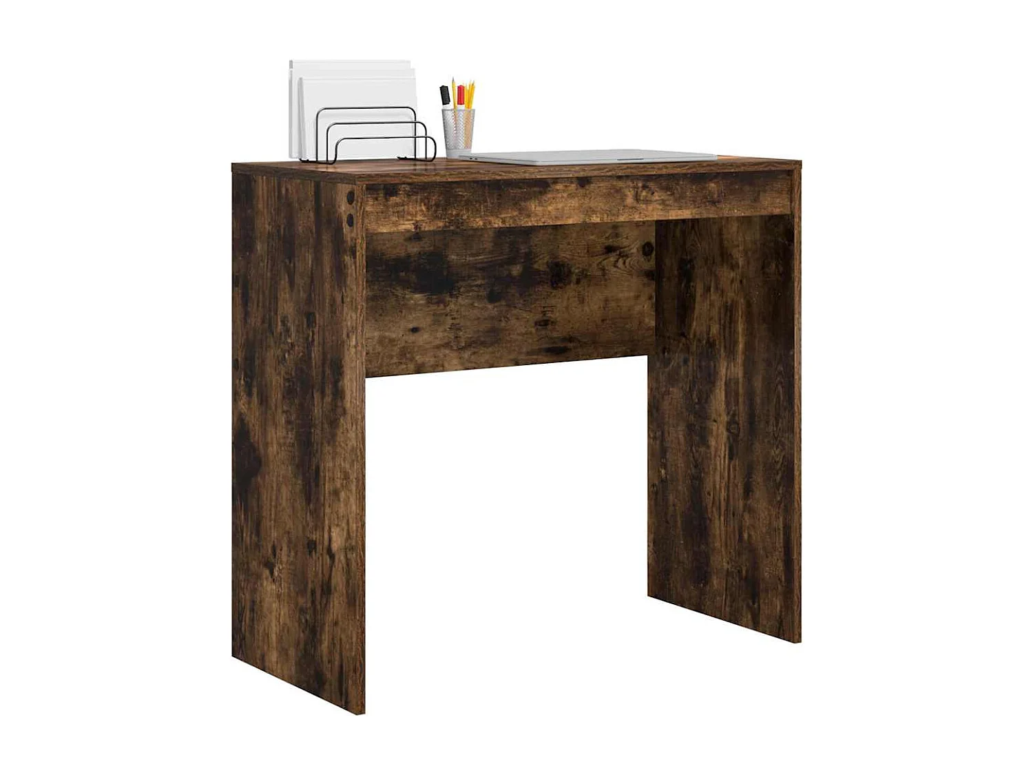 Bureau Chêne fumé 80 x 40 x 76 cm Bois d'ingénierie