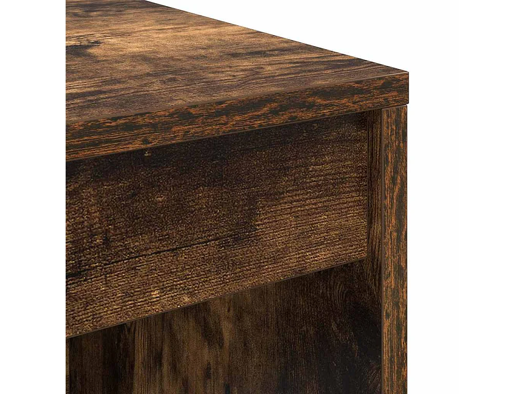 Bureau Chêne fumé 80 x 40 x 76 cm Bois d'ingénierie