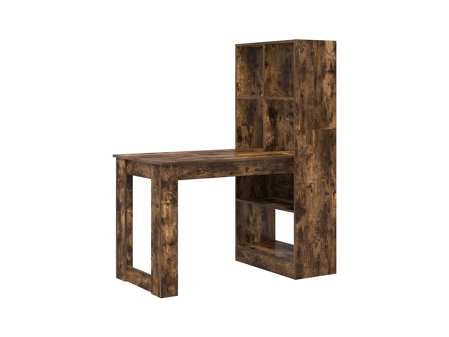 Escritorio Roble ahumado 122 x 67 x 145 cm Madera contrachapada