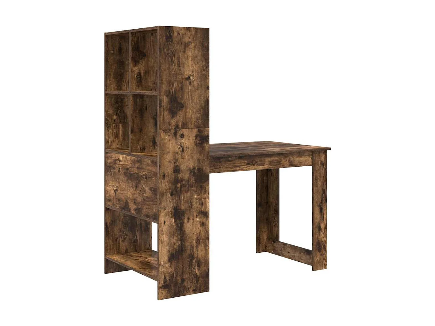 Escritorio Roble ahumado 122 x 67 x 145 cm Madera contrachapada