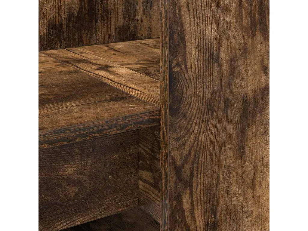 Escritorio Roble ahumado 122 x 67 x 145 cm Madera contrachapada